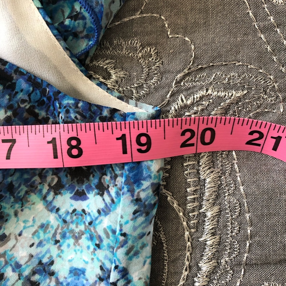 Joseph Ribkoff Abstract Print Off The Shoulder Top - image 7